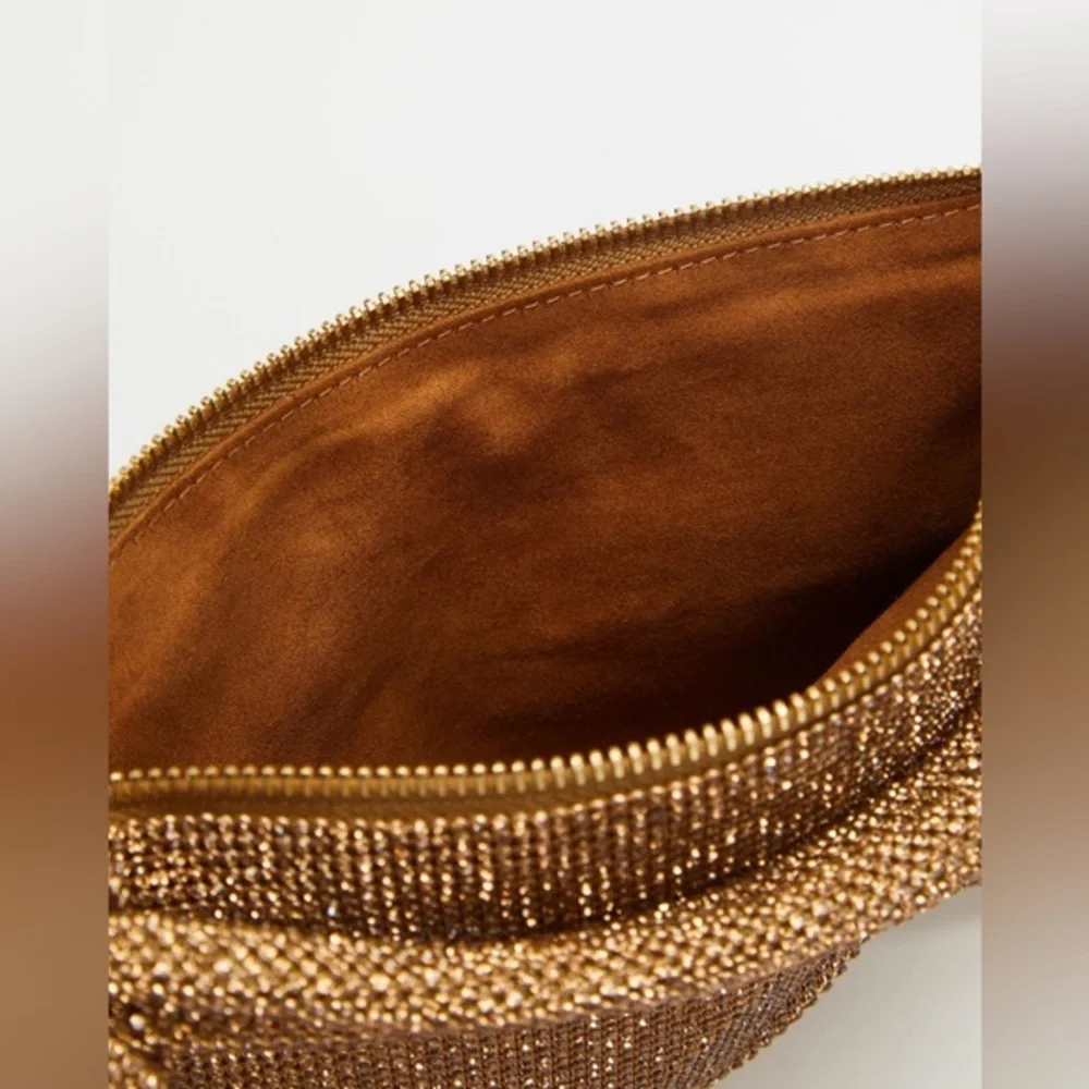 Cult Gaia Hera Nano‎ Champagne Shoulder Bag - Picture 2 of 11